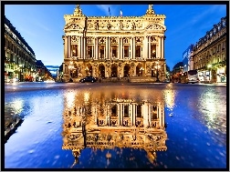 Odbicie, Paryż, Grand Opera, Francja