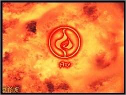 Legacy Of Kain Soul Reaver, logo, ogień
