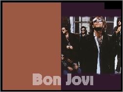 okulary, Bon Jovi, cały zespól