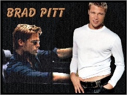 okulary, Brad Pitt, pasek