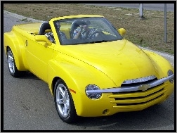 Chevrolet, Żółty, Pickup