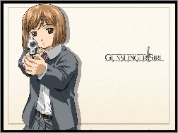osoba, Gunslinger Girl, pistolet