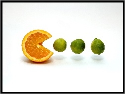 Pac Man, Głodna, Pomarańcza