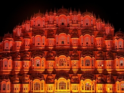 Pałac Wiatrów, Jaipur, Indie, Hawa Mahal