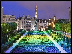 Belgia, Ogród, Pałac, Bruksela