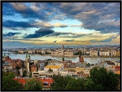 Węgry, Pałac, Budapeszt, Rzeka, Królewski, Domy, Dunaj