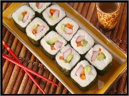 Pałeczki, Japońska, Kuchnia, Sushi