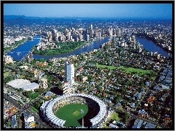 Brisbane, Panorama, Miasta