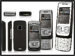 Panorama, Czarna, Nokia E65, Srebrna