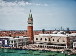 Panorama, Wenecja, Włochy, Miasto