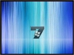 Paski, Windows 7, Niebieskie