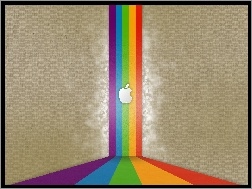 Paski, Logo, Apple, Kolorowe