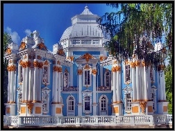 Pawilon Ermitaż, Carskie Sioło, Rosja, Puszkin