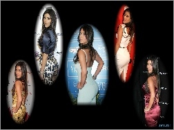 piękna kobieta, sukienki , Kim Kardashian, kolory