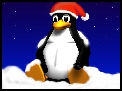 Święta, Pingwin, Linux
