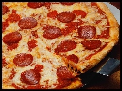 Pizza, Salami