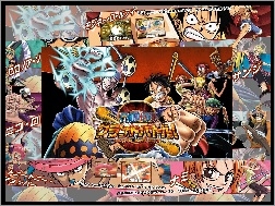 plakat, One Piece, ludzie
