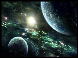 Kosmos, Planety, Gwiazdy