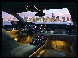 Podświetlenie, Audi A8 D4, Wnętrze