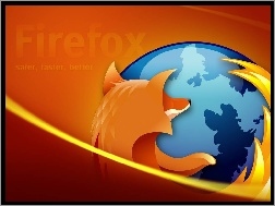 Firefox, Pomarańczowe, Tło