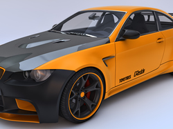 Pomarańczowo-czarne, BMW M3 E92