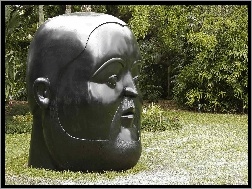 Ogród, Posąg, Głowa
