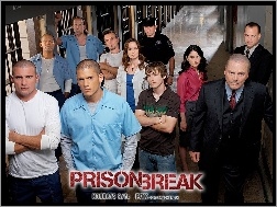postacie, korytarz, Prison Break, cele