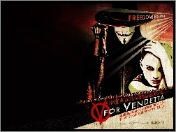 napisy, V For Vendetta, postacie