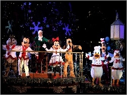 Święta, Postacie, Disneyland