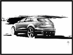 Projekt, Audi Q5, Rysunek