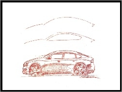 Prototyp, Audi A7, Szkic