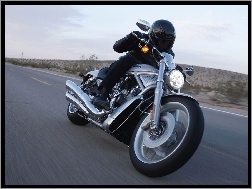 Przednia, Harley Davidson V-Rod, Lampa