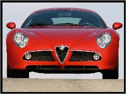 Przód, Alfa Romeo 8C