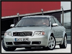Przód, Audi A6, Srebrne, C5