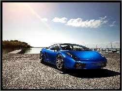Przystań, Niebieski, Lamborghini Gallardo