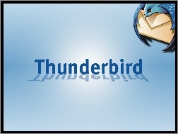 ptak, koperta, Thunderbird, grafika