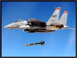 Rakieta, Odrzutowiec, F-15E Strike Eagle