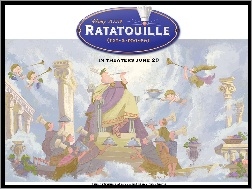 ścienne, Ratatouille, Ratatuj, malowidło