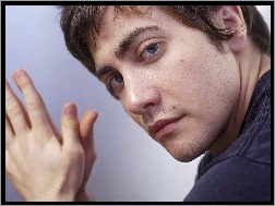 ręka, Jake Gyllenhaal, niebieskie oczy