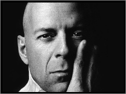 ręka, Bruce Willis, głowa