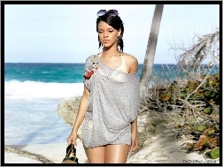 Plaża, Rihanna, Morze