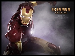 robot, Iron Man, dym