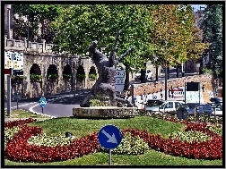 Rondo, Posąg Konia, San Marino, Ulica