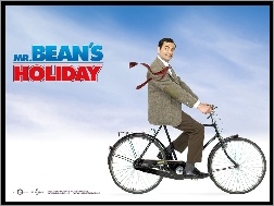 Rowan Atkinson, Jaś Fasola, rower