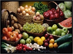 Warzywa, Różne, Owoce