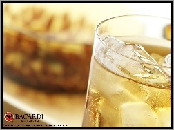lód, Rum, szklanka