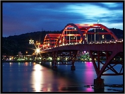 Światła, Rzeka, Most