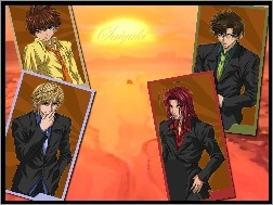 garnitury, Saiyuki, obrazki