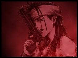 pistolet, Saiyuki, opaska