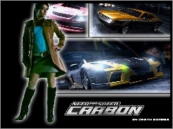 samochody, Need For Speed Carbon, kobieta
